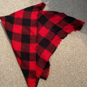 Buffalo Plaid Blanket Scarf